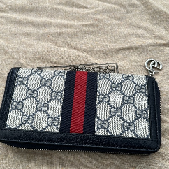Gucci OPHIDIA GG ZIP AROUND WALLET - Picture 3 of 3